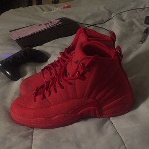 Gym red Jordan’s